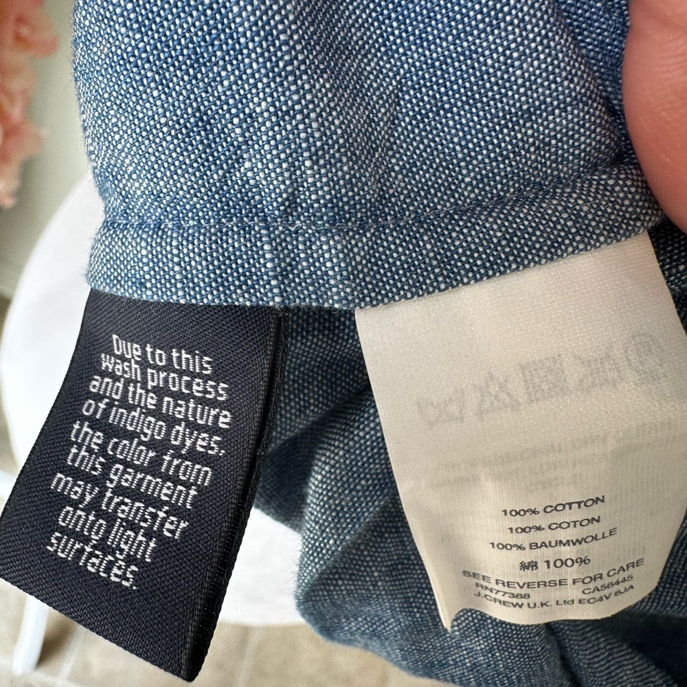 J. Crew Blue and White Camisole Top - Picture 10 of 10